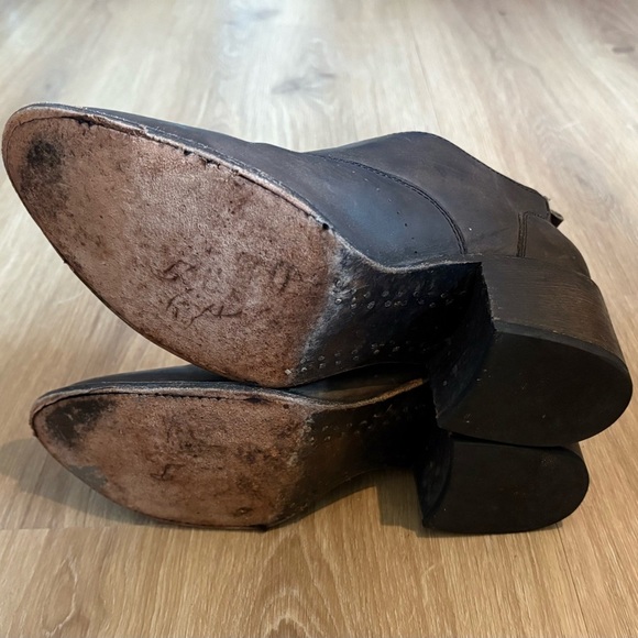 Firebird Western Women’s 9 Sadie Leather Ankle Boots Cowgirl Cowboy - Picture 10 of 10